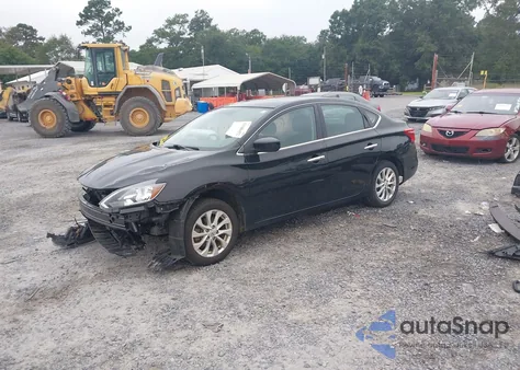 2019 Nissan Sentra Sv из США, поврежденный, VIN 3N1AB7AP4KY402926